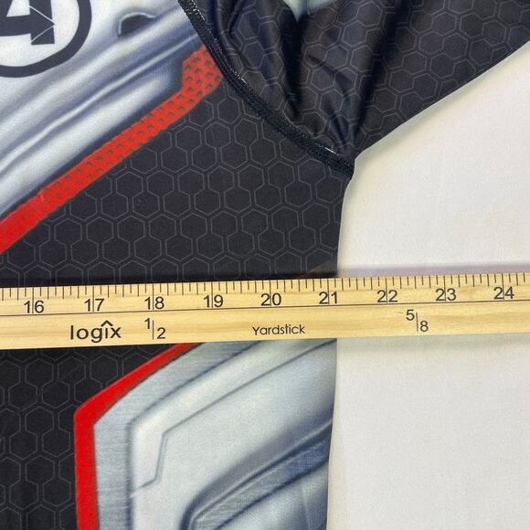 Mens Captain America End Game Print Compression Long Sleeve T-Shirt size XXL - Picture 4 of 7